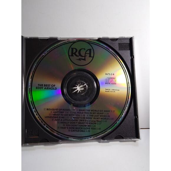 Eddy Arnold - The Best Of CD 1967 Digitally Remastered Country RCA - Picture 2 of 3